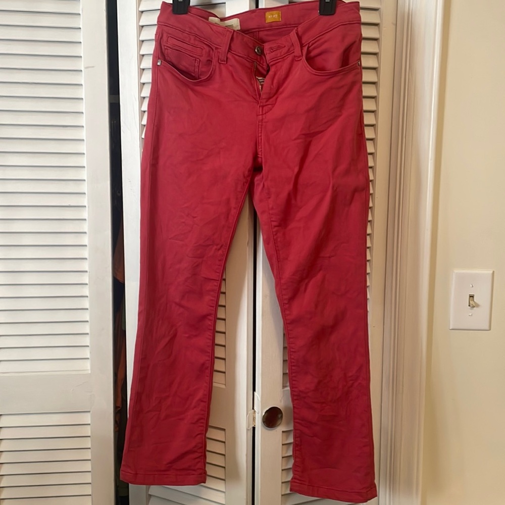 Great condition Pink Anthropologie Jeans